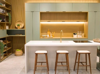 O espaço mais gostoso da casa ganha um ingrediente mais leve.